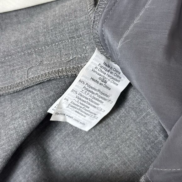 J Crew | New Gray Straight Leg Business Slacks Pants Size 2 - Picture 6 of 9